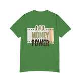 God Money Power T-Shirt — Faith & Success Graphic Tee