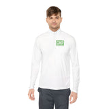 GMP 'God Money Power' Quarter-Zip Pullover