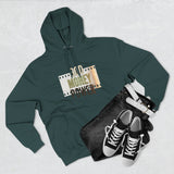 God Money Power Hoodie — Three-Panel Fleece Graphic Hoodie