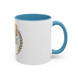 Coffee Mug — "God Money Power" Inspirational Accent Mug (11/15 oz)