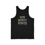 God Money Power Tank Top — Faith & Prosperity Graphic Tank