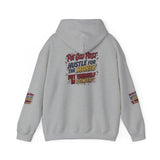 Motivational Hoodie — "Put God First: Hustle for the Money, Put Yourself in Power"