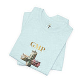 God Money Power Cross Tee — Christian Faith Graphic T‑Shirt
