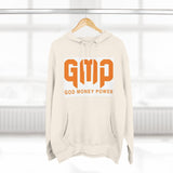GMP "God Money Power" Hoodie — Bold Orange Streetwear Fleece