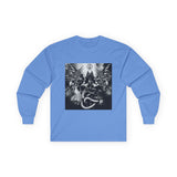 Angel Of Death Long Sleeve Tee — Dark Fantasy Angel & Serpent Graphic