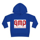 Toddler Hoodie — 'GMP' God Money Power Red Logo Pullover