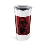 20oz Tumbler — Urban Saint Graphic Travel Mug (masked Jesus design)