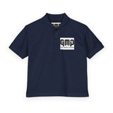 Youth Polo Shirt with 'GMP God Money Power' Chest Logo