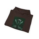 Angel Of Death Hoodie — Dark Green Guardian Graphic Pullover