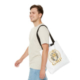 Lion Crest Tote Bag — GMP Gold Emblem Canvas Tote