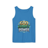 God Money Power Tank Top — Bold Faith & Hustle Graphic Tank