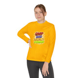 CMP God Money Power Youth Long Sleeve Tee — Inspirational Graphic Shirt