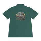God Money Power Polo Shirt — Men's Motivational Sport Polo