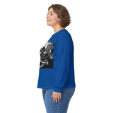 Angel Of Death Long Sleeve Tee — Dark Fantasy Angel & Serpent Graphic