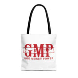 God Money Power (GMP) Red Logo Tote Bag – Faith & Wealth Statement Tote