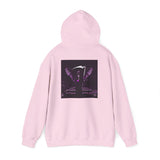 Angel Of Death Hoodie — Purple Gothic Angel Graphic Sweatshirt
