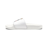 Men's Graphic Slide Sandals — 'GMP Good Money Power' Eagle Design