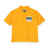 Youth Polo Shirt — GMP (Good Money Power) Chest Logo, Kids' School & Casual Polo