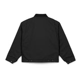 Work Jacket — Embroidered Golden Bear Chest Patch