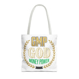 GMP GOD Money Power Tote Bag — Bold Financial Empowerment Canvas Tote
