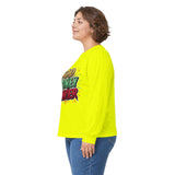 Long Sleeve Tee — 'God Money Power' Bold Graphic Spiritual Streetwear