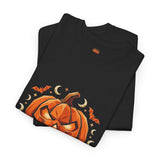 Halloween Jack-O'-Lantern Tee — GMP “God Money Power” Pumpkin Graphic Shirt