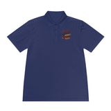 Motivational Polo Shirt — “Put God First, Hustle for the Money, Put Yourself in Power”
