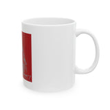 God Money Power Ceramic Mug — Religious Pop Art Coffee Cup (11oz/15oz)