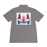 Patriotic 'God Money Power' Polo