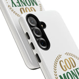 Phone Case — "God Money Power" Inspirational Religious Design