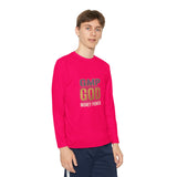 Youth Long Sleeve Tee — GMP GOD Money Power Graphic