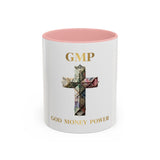 God Money Power Coffee Mug – GMP Cross Design (11oz & 15oz)