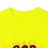 God Money Power Long Sleeve Tee — Inspirational Faith & Wealth Graphic Shirt