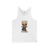 God Money Power Tank Top — Faith & Hustle Graphic Vest