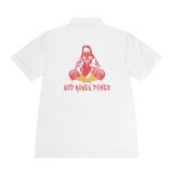 Sport Polo — 'God Money Power' Graphic Men's Polo