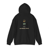 God • Money • Power Hoodie — Minimal Faith & Ambition Graphic Hoodie