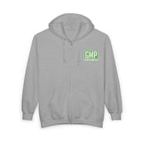 GMP 'God Money Power' Zip Hoodie – Premium Black Full-Zip Sweatshirt