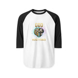 Unisex Three-Quarter Sleeve Raglan Shirt