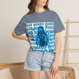 God Money Power Graphic T-Shirt