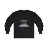 GMP GOD Money Power Long Sleeve Tee