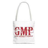 God Money Power (GMP) Red Logo Tote Bag – Faith & Wealth Statement Tote