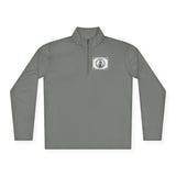 Quarter-Zip Pullover — Retro Jesus Graphic "Love One Another"