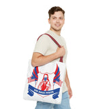 Tote Bag — Patriotic 'God Money Power' Religious Graphic Tote