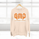 GMP "God Money Power" Hoodie — Bold Orange Streetwear Fleece