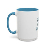 GMP GOD Money Power Accent Coffee Mug — Metallic Text 11/15oz