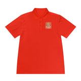 God Money Power Pyramid Polo — Men's Spiritual Graphic Sport Polo