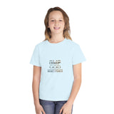 Youth Tee — 'GMP GOD MONEY POWER' Graphic Chest T‑Shirt