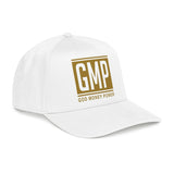 GMP 'God Money Power' Baseball Cap — Gold Logo Mid-Profile Hat