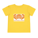 Toddler Tee — GMP (God Money Power) Orange Logo