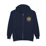 GMP 'God, Money & Power' Lion Emblem Zip Hoodie